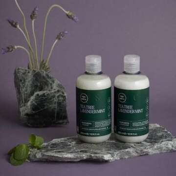 Tea Tree Lavender Mint Shampoo for Dry, Textured Hair