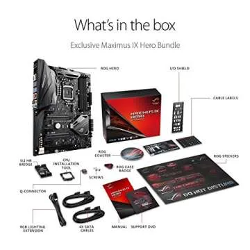 ASUS ROG Maximus IX Hero LGA1151 DDR4 DP HDMI M.2 USB 3.1 ATX Motherboard