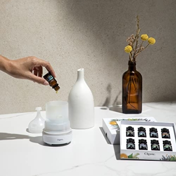 Cliganic Organic Essential Oils Set for Aromatherapy Use
