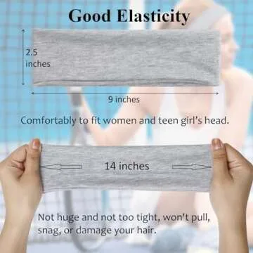 Trendy Non-Slip Headbands Set for Women - 7PCS