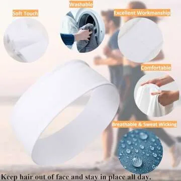 Trendy Non-Slip Headbands Set for Women - 7PCS