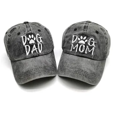 Dog Mom Dad Hat - Adjustable & Stylish Pet Lover Caps