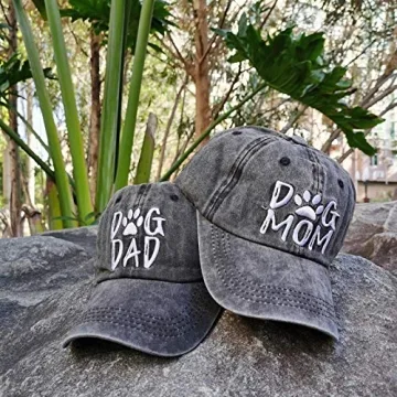 Dog Mom Dad Hat - Adjustable & Stylish Pet Lover Caps