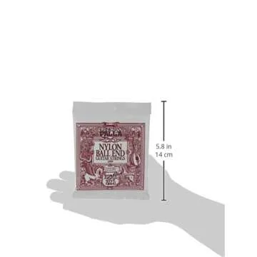 Ernie Ball 2409 Ernesto Palla Nylon Black and Gold Classical Ball End Set , Black & Gold Ball End (28-42)