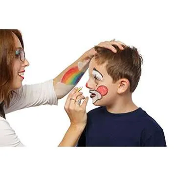 Vibrant Dress Up America Face Paint Crayons – Non-Toxic 32 Set