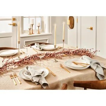 LampLust Flameless Taper Candles Realistic 3D Flame Remote