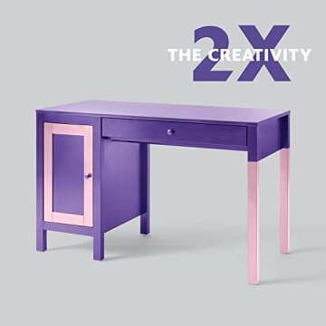 Rust-Oleum 334033 Painter's Touch 2X Ultra Cover Spray Paint, 12 oz, Gloss Grape