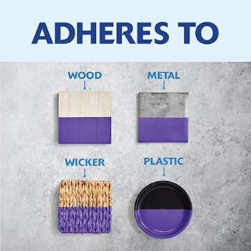 Rust-Oleum 334033 Painter's Touch 2X Ultra Cover Spray Paint, 12 oz, Gloss Grape