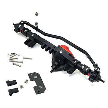 Aluminum Axle Front & Rear Axle for 1/10 RC Crawlers Axial Wraith 90018 90048 90053