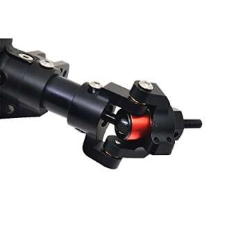 Aluminum Axle Front & Rear Axle for 1/10 RC Crawlers Axial Wraith 90018 90048 90053