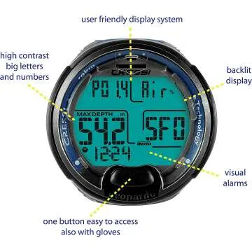 Cressi Leonardo Diving Computer - Italian Quality