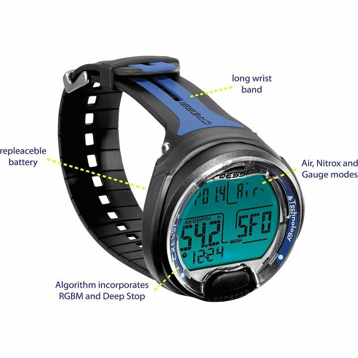 Cressi Leonardo Diving Computer - Italian Quality