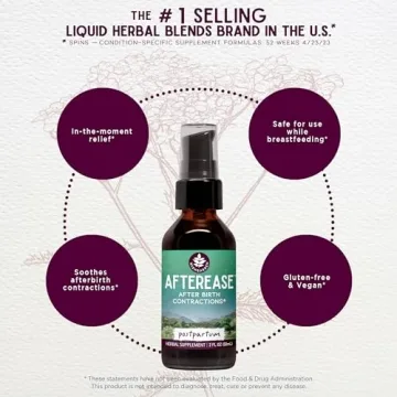 AfterEase for After Birth Contractions Herbal Supplement