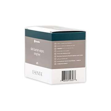 ConvaTec ESENTA Skin Barrier for Protection Around Stomas and Wounds, Silicone Based, Sting and Alcohol Free, 25ct Box (Pack of 1)