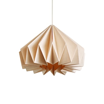 Brownfolds Paper Origami Lamp Shade - Eco-Friendly Artistry