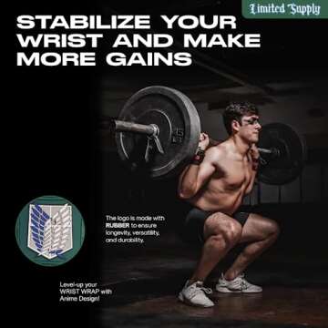 CROWN Anime Wrist Wraps: Durable Wrist Support for All