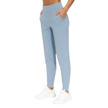 THE GYM PEOPLE Women's Joggers Pants Lightweight Athletic Leggings Tapered Lounge Pants for Workout,...