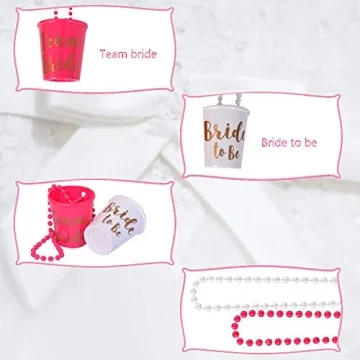 Betgod Bachelorette Shot Necklace for Fun Parties