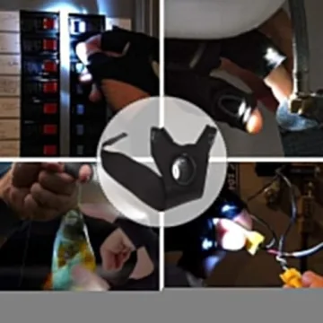 KUCHEY LED Flashlight Gloves Perfect Gift for Him