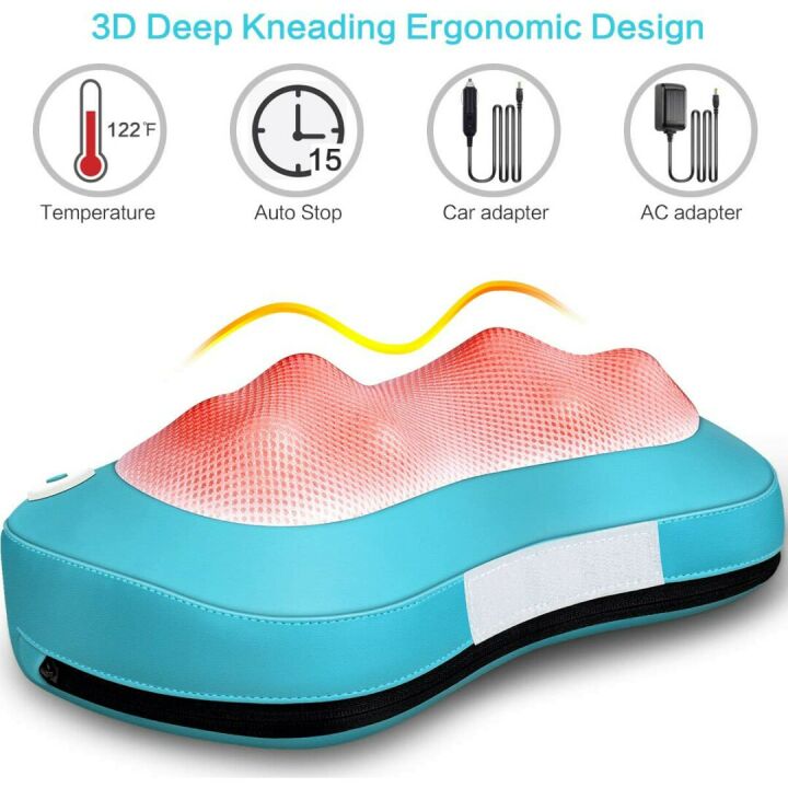 Neck & Back Massager with Heat for Perfect Gifts