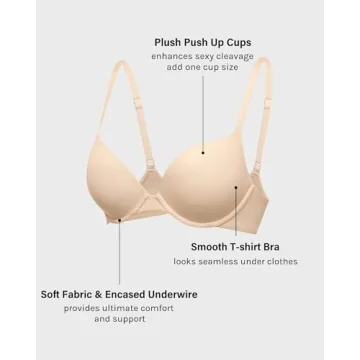 Stylish and Comfortable INLYRIC Women's Push Up Bra