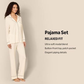 Sofia Grainge Women's Luxurious Pajama Set - Ivory XX-Large