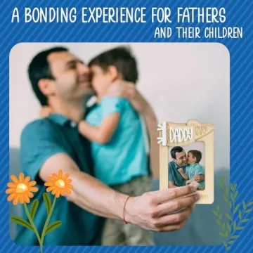 Charming Wooden Photo Frame for Father's Day Gifts