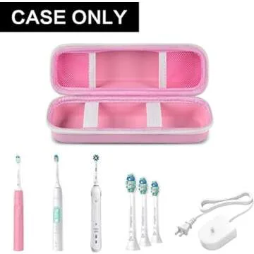 GWCASE Toothbrush Travel Case Compatible with Oral-B Pro 1000 2000 3000 3500 5000 7500/ for Philips ...