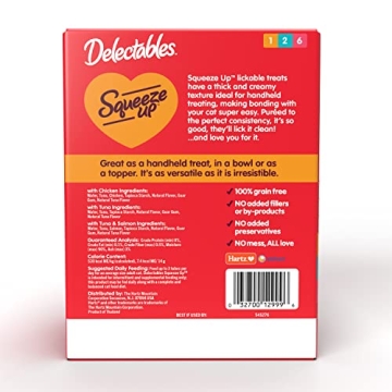 Interactive Lickable Cat Treats - Hartz Delectables