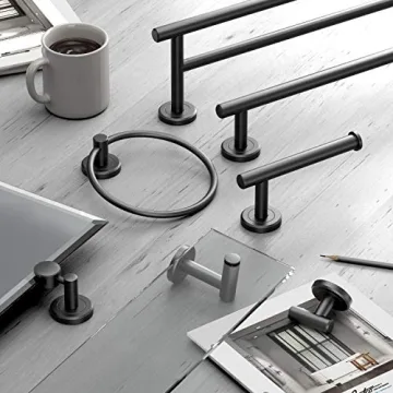 Gatco Latitude II Toilet Paper Holder in Matte Black