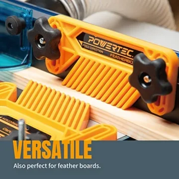 POWERTEC 71170 17-Piece Universal T-Track System for Woodworking