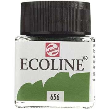 Royal Talens Ecoline Liquid Watercolor, 30ml Bottle, Forest Green (11256560)