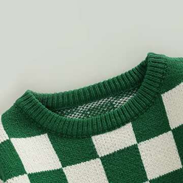 BemeyourBBs Soft Toddler Knit Sweater for All Seasons