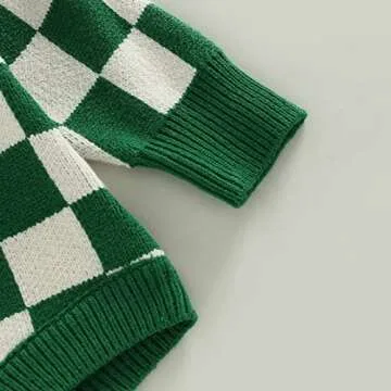 BemeyourBBs Soft Toddler Knit Sweater for All Seasons