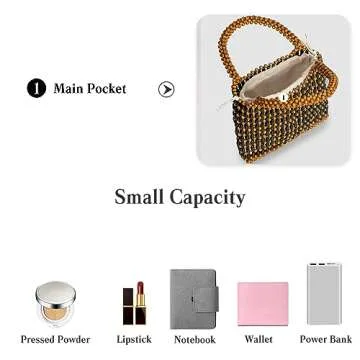 CORIOS Handwoven Woven Tote Bag for Summer Style