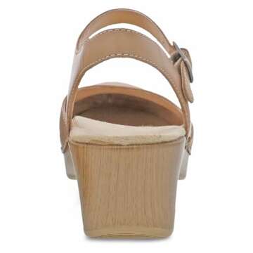 Dansko Sam Stylish Closed-Toe Sandal for Women - Lightweight with Added Arch Support - Durable PU Outsole for Long-Lasting Wear and Comfort Sand Dollar 9.5-10 M US