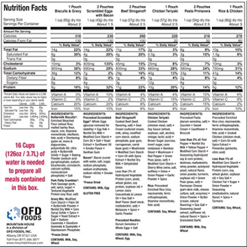 Mountain House 3-Day Emergency Food Supply Kit for Preparedness