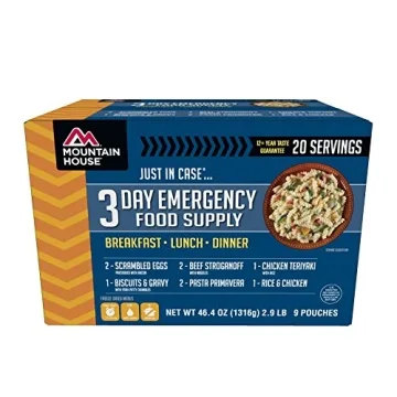 Mountain House 3-Day Emergency Food Supply Kit for Preparedness