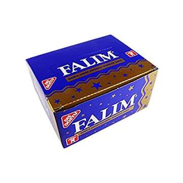 Falim Sugar Free Chewing Gum 100 Pieces Unique Mastic Flavor