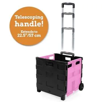 Inspired Living Slim Rolling Cart for All Your Needs