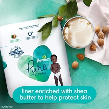 Pampers Pure Protection Diapers - Eco-Friendly & Soft