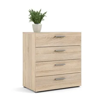 Tvilum Stylish Small Dresser with 4 Drawers for Kids