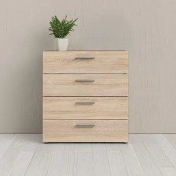 Tvilum Stylish Small Dresser with 4 Drawers for Kids