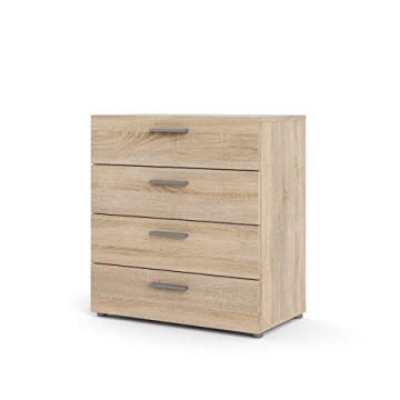 Tvilum Stylish Small Dresser with 4 Drawers for Kids