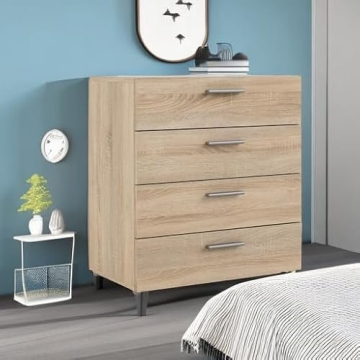 Tvilum Stylish Small Dresser with 4 Drawers for Kids