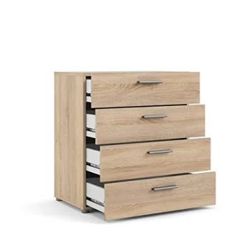 Tvilum Stylish Small Dresser with 4 Drawers for Kids