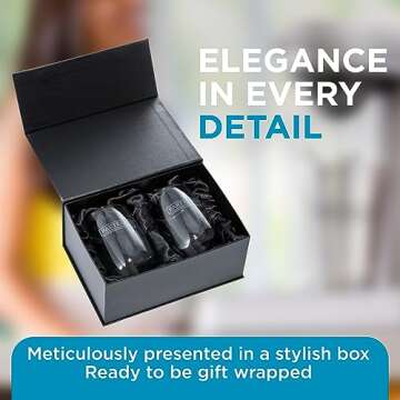 Bartesian Cocktail Glass Sets - Stemless Margarita Drinking Glassware for Cocktails & Mocktails - Bar Glasses for Martini, Margarita, Pina Colada, Whiskey Sour, Old Fashioned - Set of 2