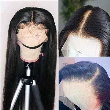 QUINLUX HD Lace Wig - 100% Human Hair, Glueless, 150% Density