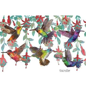 Tervis Colorful Hummingbirds Triple Walled Insulated Tumbler Travel Cup Keeps Drinks Cold & Hot, 30oz Legacy, Stainless Steel, Silver, 1 Count (Pack of 1)