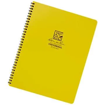 Rite in the Rain Weatherproof Side Spiral Notebook - Yellow